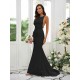Designer Ruffles Square Sleeveless Bridesmaid Dresses