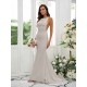 Designer Ruffles Square Sleeveless Bridesmaid Dresses