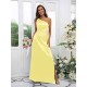 Charming Ruched One Shoulder Sleeveless Bridesmaid Dresses