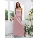 Charming Ruched One Shoulder Sleeveless Bridesmaid Dresses