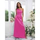 Charming Ruched One Shoulder Sleeveless Bridesmaid Dresses