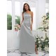 Charming Ruched One Shoulder Sleeveless Bridesmaid Dresses