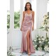 Charming Ruched Spaghetti Straps Sleeveless Bridesmaid Dresses