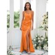 Charming Ruched Spaghetti Straps Sleeveless Bridesmaid Dresses