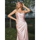 Beautiful Ruched Sweetheart Sleeveless Bridesmaid Dresses