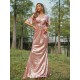 Classy V-Neck Sequins Short Sleeves Bridesmaid Dresses