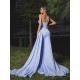 Charming Jersey Ruched One Shoulder Sleeveless Bridesmaid Dresses