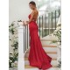 Charming Ruched Square Sleeveless Bridesmaid Dresses