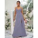 Beautiful Ruched V-neck Sleeveless Bridesmaid Dresses