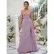 Beautiful Ruched V-neck Sleeveless Bridesmaid Dresses