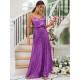 Modern Ruched Sequins Straps Sleeveless Bridesmaid Dresses