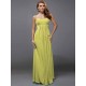 Charming Strapless Sleeveless Ruffles Long Chiffon Bridesmaid Dresses