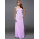 Charming Strapless Sleeveless Ruffles Long Chiffon Bridesmaid Dresses