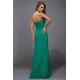 Charming Strapless Sleeveless Ruffles Long Chiffon Bridesmaid Dresses