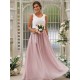 Amazing Chiffon Ruffles Scoop Sleeveless Bridesmaid Dresses
