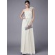 Classy Sleeveless One Shoulders Pleats Long Chiffon Bridesmaid Dresses