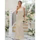 Charming Bowknot One Shoulder Sleeveless Bridesmaid Dresses