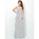 Gorgeous Sweetheart Layers Sleeveless Long Chiffon Bridesmaid Dresses