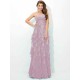 Gorgeous Sweetheart Layers Sleeveless Long Chiffon Bridesmaid Dresses