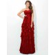 Gorgeous Sweetheart Layers Sleeveless Long Chiffon Bridesmaid Dresses