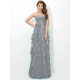 Gorgeous Sweetheart Layers Sleeveless Long Chiffon Bridesmaid Dresses