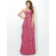 Gorgeous Sweetheart Layers Sleeveless Long Chiffon Bridesmaid Dresses