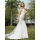 Charming Lace Off-the-Shoulder Sleeveless Bridesmaid Dresses