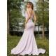 Mermaid Gorgeous Stretch Crepe Ruched V-neck Sleeveless Bridesmaid Dresses