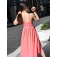 Amazing Chiffon Ruffles Spaghetti Straps Sleeveless Asymmetrical Junior/Girls Bridesmaid Dresses
