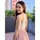 Amazing Chiffon Lace Halter Sleeveless Junior/Girls Bridesmaid Dresses