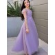 Gorgeous Tulle Ruched V-neck Short Sleeves Junior/Girls Bridesmaid Dresses