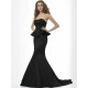Mermaid Gorgeous Sweetheart Sleeveless Long Satin Bridesmaid Dresses