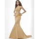 Mermaid Gorgeous Sweetheart Sleeveless Long Satin Bridesmaid Dresses