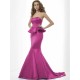 Mermaid Gorgeous Sweetheart Sleeveless Long Satin Bridesmaid Dresses