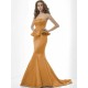 Mermaid Gorgeous Sweetheart Sleeveless Long Satin Bridesmaid Dresses