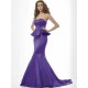 Mermaid Gorgeous Sweetheart Sleeveless Long Satin Bridesmaid Dresses
