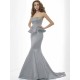 Mermaid Gorgeous Sweetheart Sleeveless Long Satin Bridesmaid Dresses