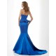 Mermaid Gorgeous Sweetheart Sleeveless Long Satin Bridesmaid Dresses