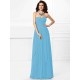 Gorgeous Sweetheart Pleats Ruffles Sleeveless Long Chiffon Bridesmaid Dresses