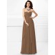 Gorgeous Sweetheart Pleats Ruffles Sleeveless Long Chiffon Bridesmaid Dresses