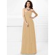 Gorgeous Sweetheart Pleats Ruffles Sleeveless Long Chiffon Bridesmaid Dresses