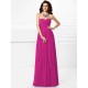 Gorgeous Sweetheart Pleats Ruffles Sleeveless Long Chiffon Bridesmaid Dresses