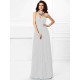 Gorgeous Sweetheart Pleats Ruffles Sleeveless Long Chiffon Bridesmaid Dresses