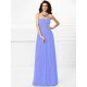 Gorgeous Sweetheart Pleats Ruffles Sleeveless Long Chiffon Bridesmaid Dresses