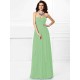Gorgeous Sweetheart Pleats Ruffles Sleeveless Long Chiffon Bridesmaid Dresses