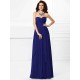 Gorgeous Sweetheart Pleats Ruffles Sleeveless Long Chiffon Bridesmaid Dresses