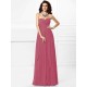 Gorgeous Sweetheart Pleats Ruffles Sleeveless Long Chiffon Bridesmaid Dresses