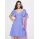 Gorgeous Sweetheart Short Sleeves Ruffles Short Chiffon Bridesmaid Dresses