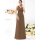 V-Neck Elegant Pleats Sleeveless Long Chiffon Bridesmaid Dresses