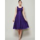 Charming Straps Sleeveless Pleats Short Chiffon Bridesmaid Dresses